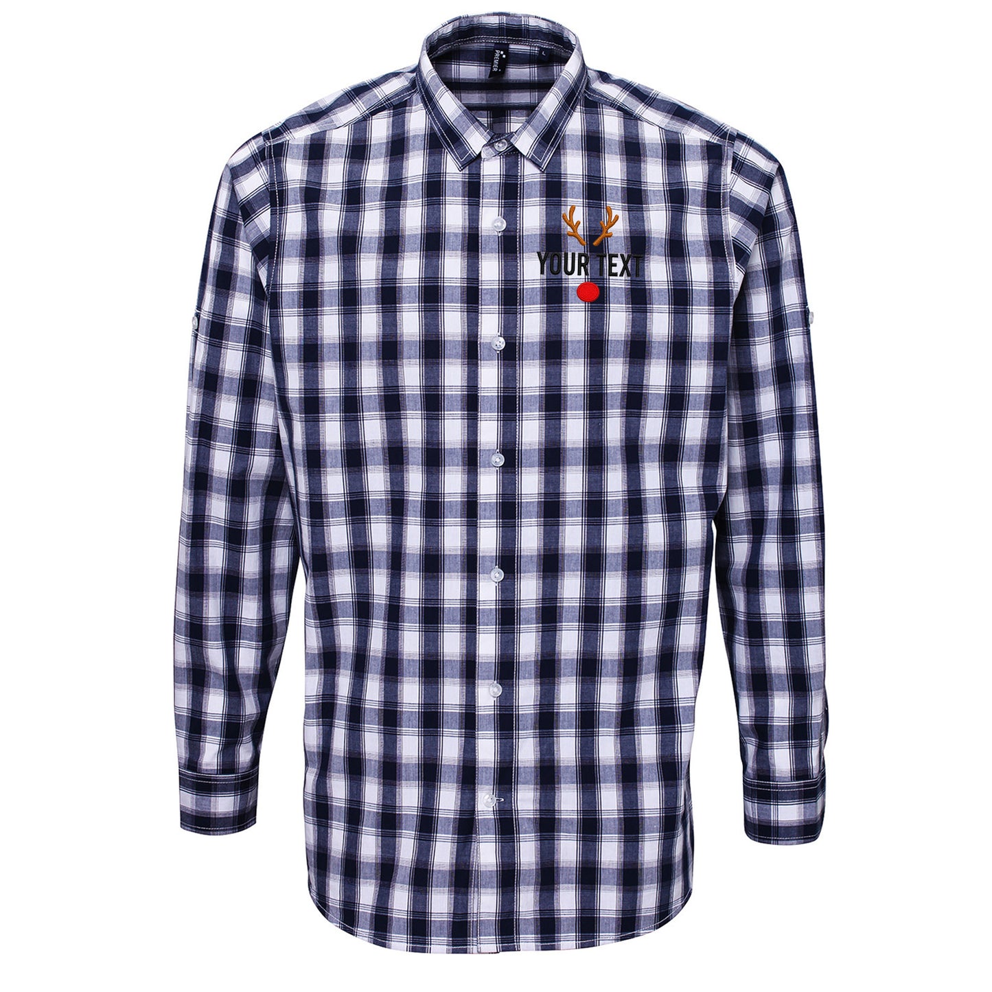 Reindeer Check Long Sleeve Shirt 