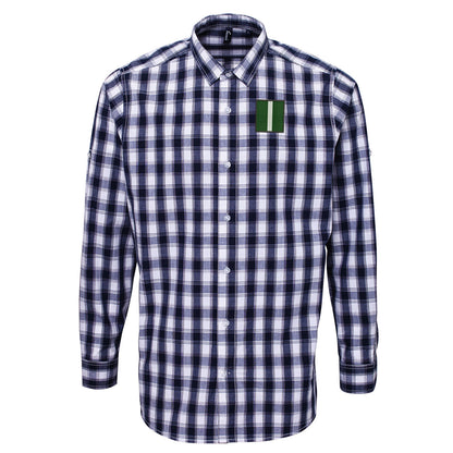 The Green Howards Tactical Recognition Flash Check Long Sleeve Shirt