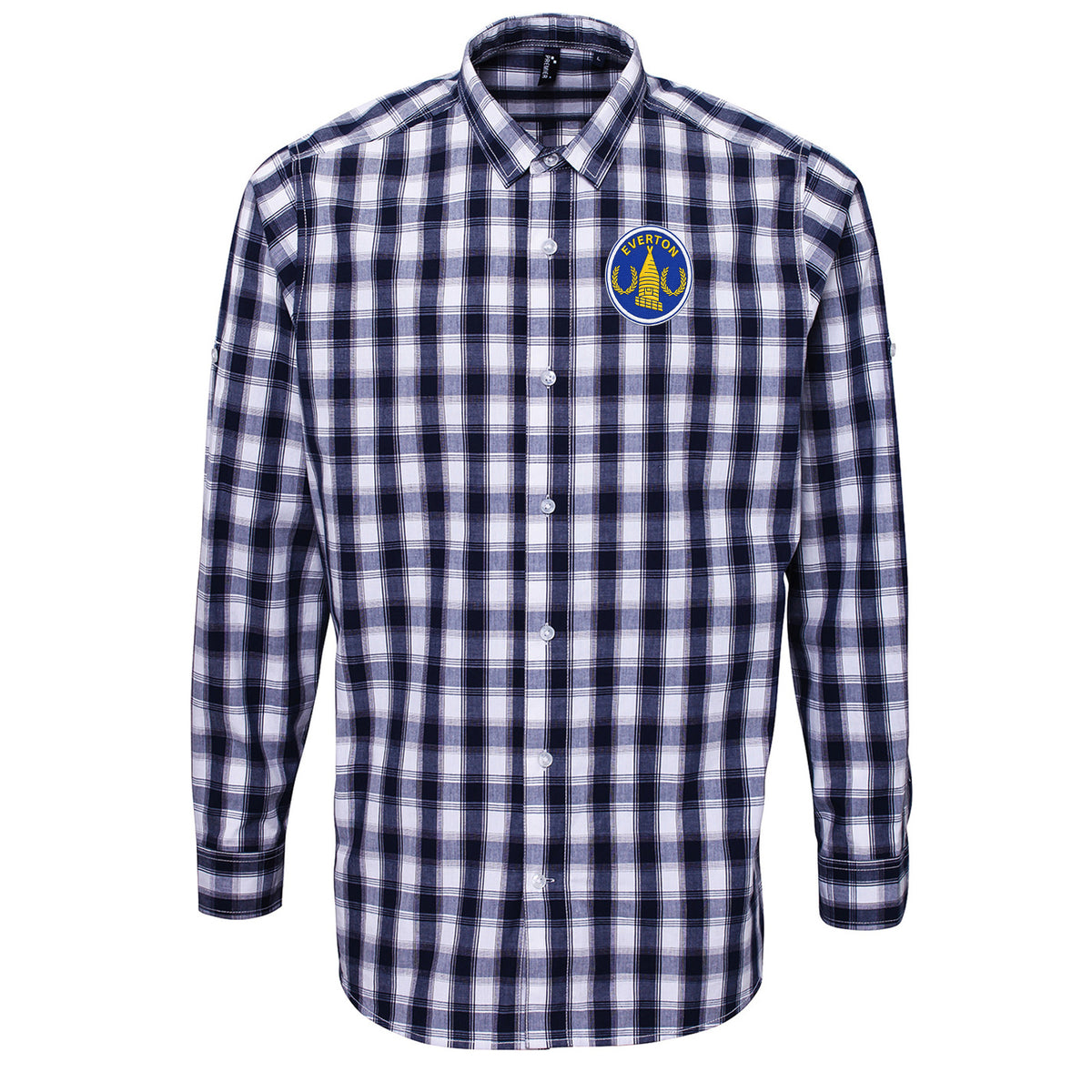 Classic Everton FC Check Long Sleeve Shirt