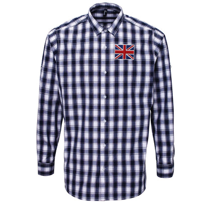 Union Jack Check Long Sleeve Shirt