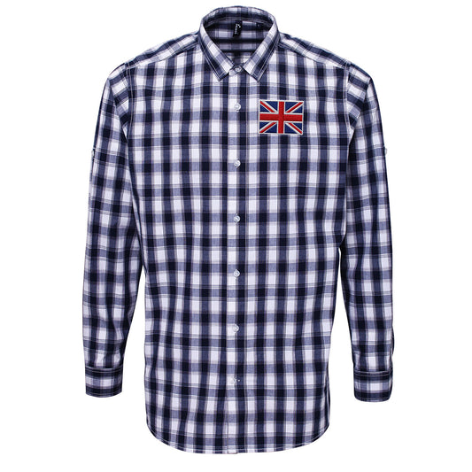 Union Jack Check Long Sleeve Shirt