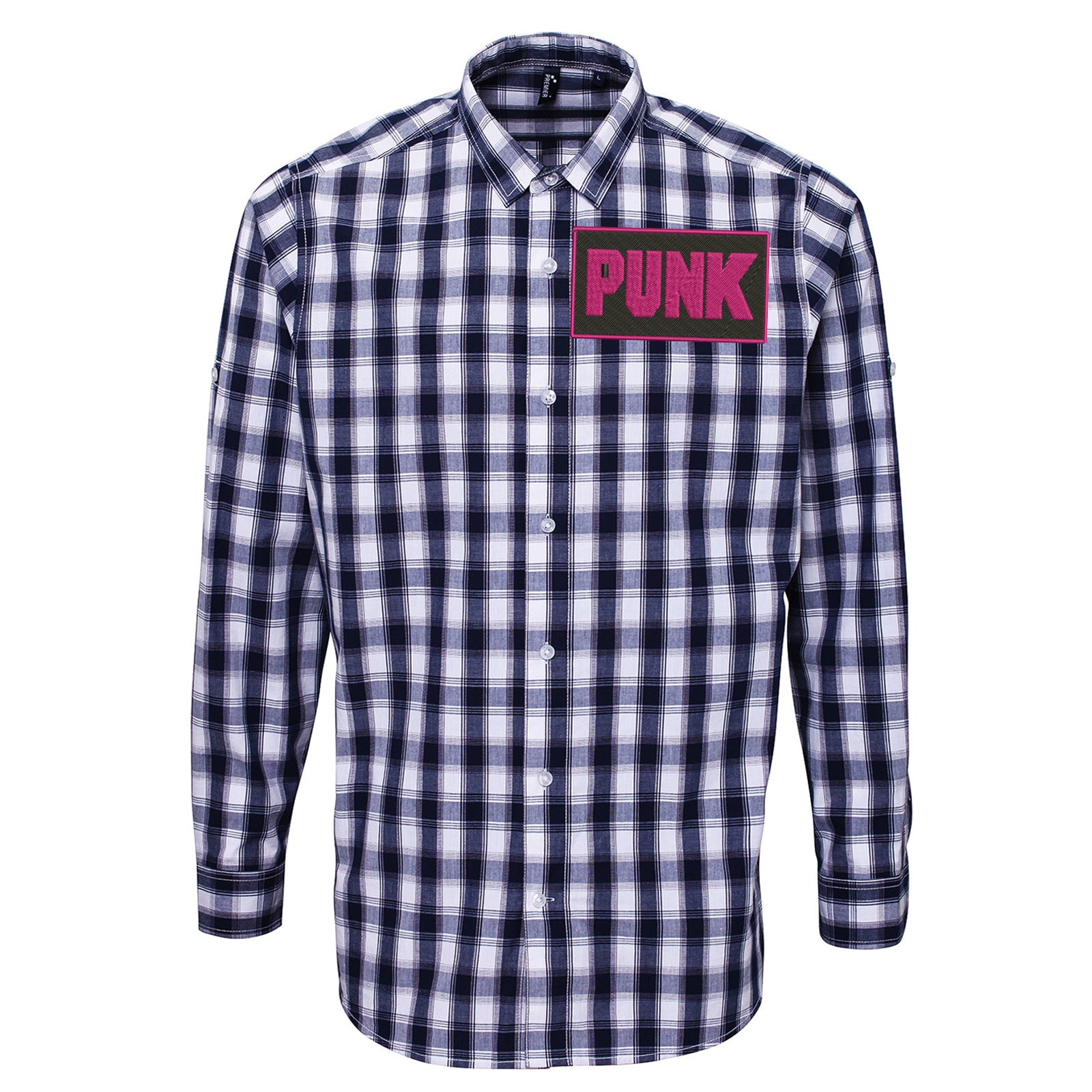 CM Punk Check Long Sleeve Shirt 