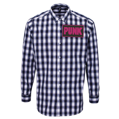 CM Punk Check Long Sleeve Shirt 