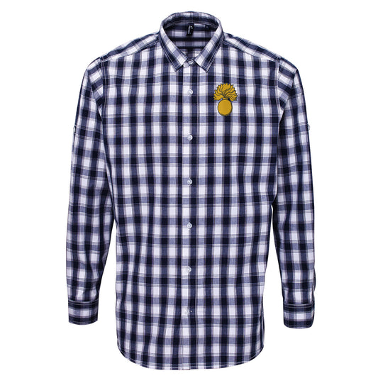 Grenadier Guards Cap Badge Check Long Sleeve Shirt
