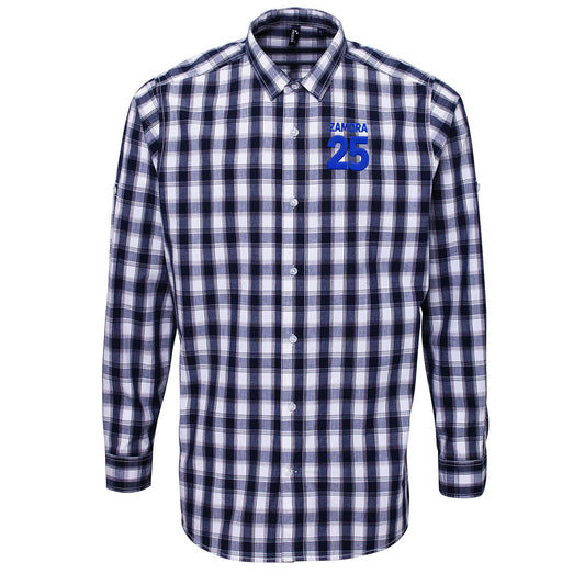 Bobby Zamora Brighton Check Long Sleeve Shirt