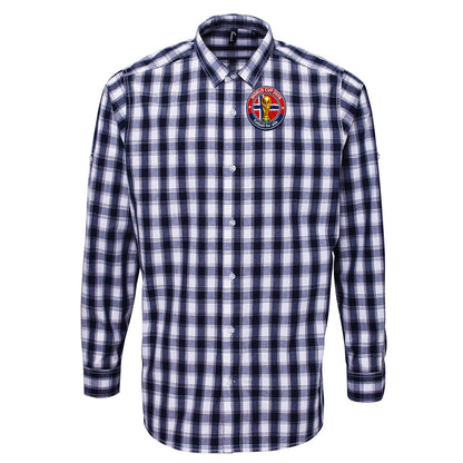 Norway World Cup 2026 Check Long Sleeve Shirt