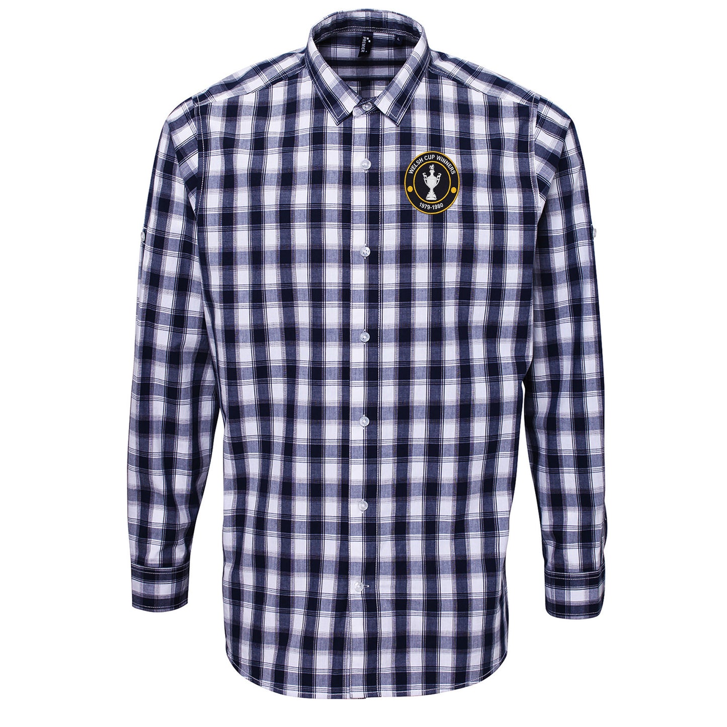 Vintage Newport County Check Long Sleeve Shirt