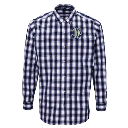 West Brom League Cup Check Long Sleeve Shirt