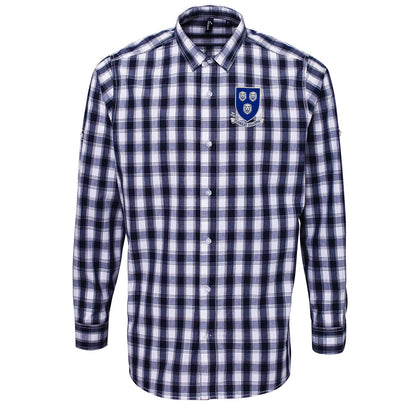 Classic Shrewsbury Town Football Check Long Sleeve Shirt