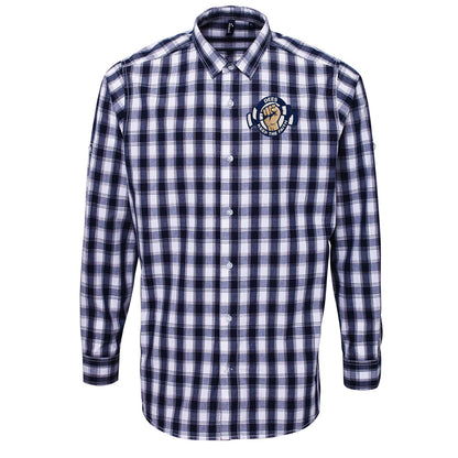 Dundee Dees Football Fans Football Check Long Sleeve Shirt