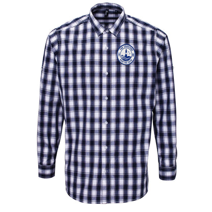 Flyde Football Check Long Sleeve Shirt