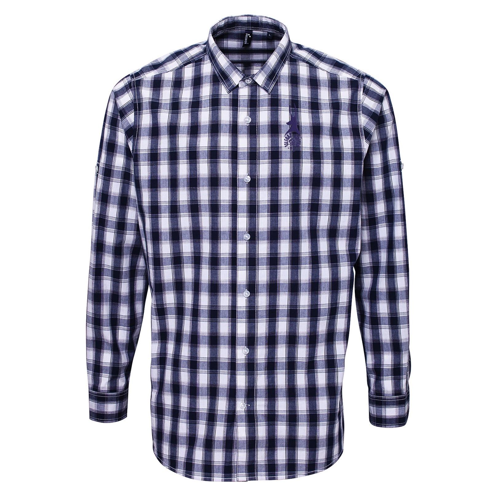 Retro Telford Check Long Sleeve Shirt