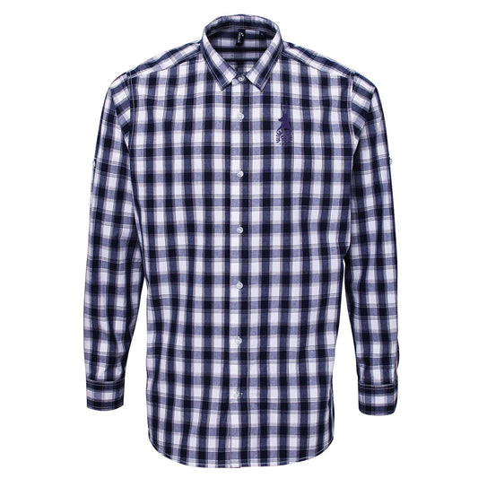 Retro Telford Check Long Sleeve Shirt