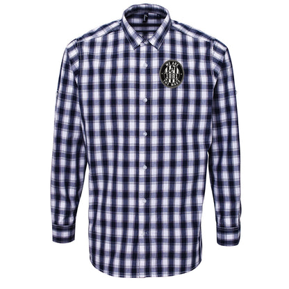 We Are The Mags Newcastle Football Check Long Sleeve Shirt 