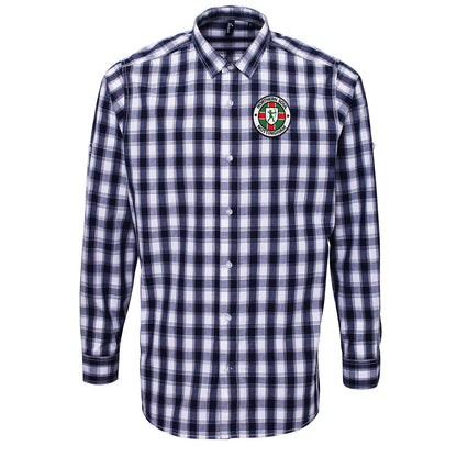 Northern Soul Nottingham Check Long Sleeve Shirt 