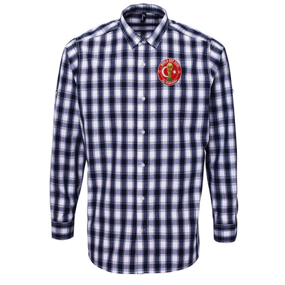Turkey World Cup 2026 Football Check Long Sleeve Shirt 
