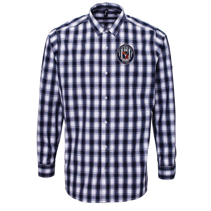 Classic West Bromwich Strollers Check Long Sleeve Shirt