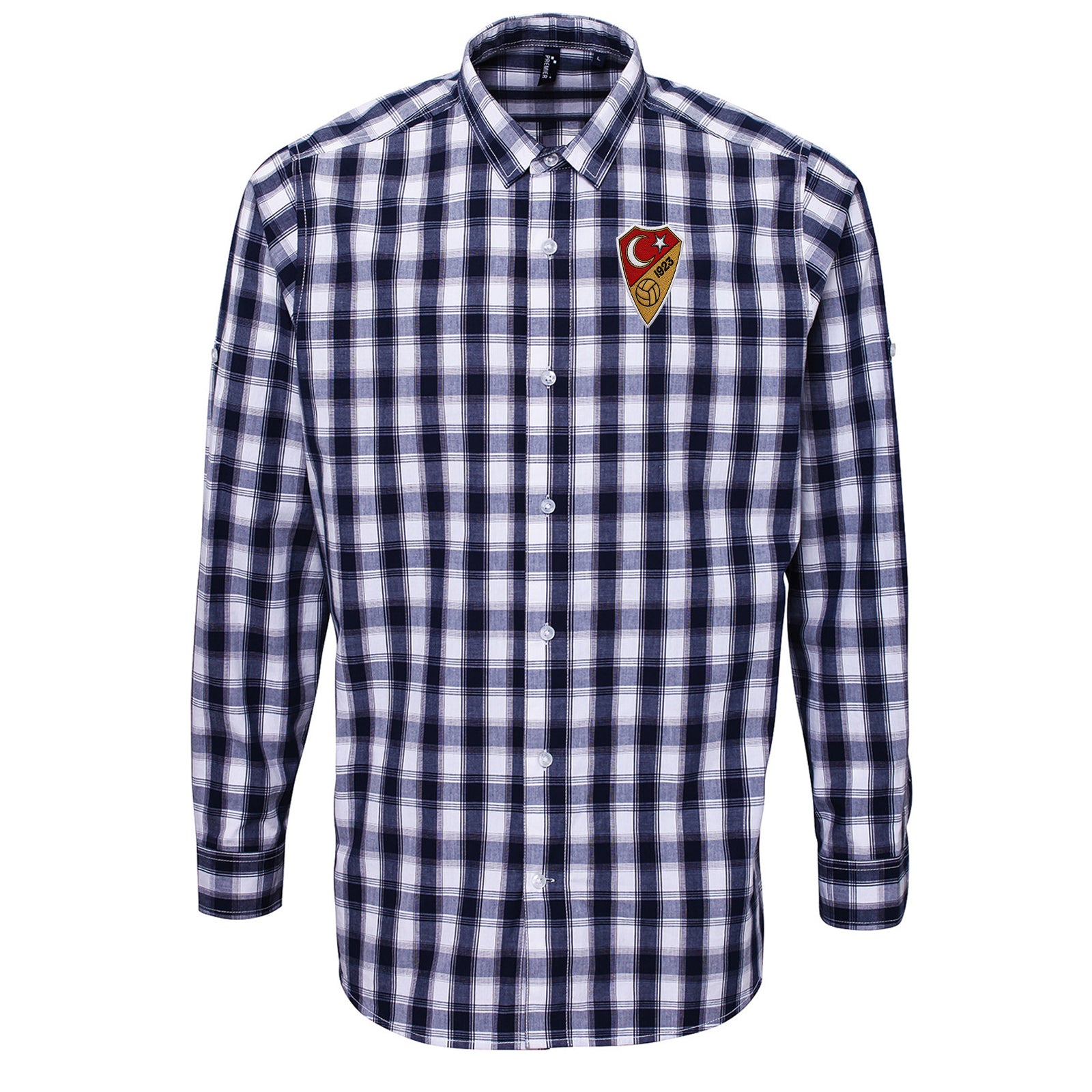 Turkey Football Check Long Sleeve Shirt 