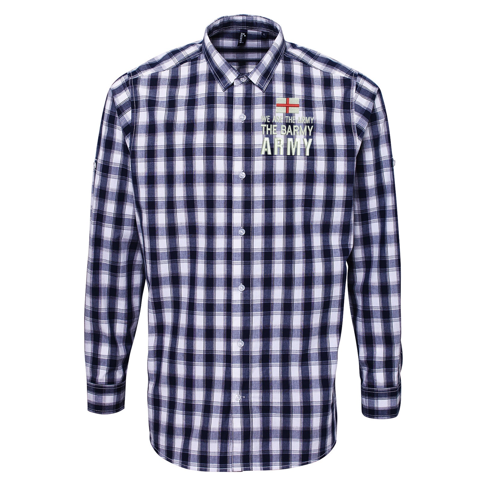 The Barmy Army Check Long Sleeve Shirt