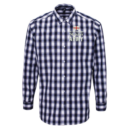 The Barmy Army Check Long Sleeve Shirt