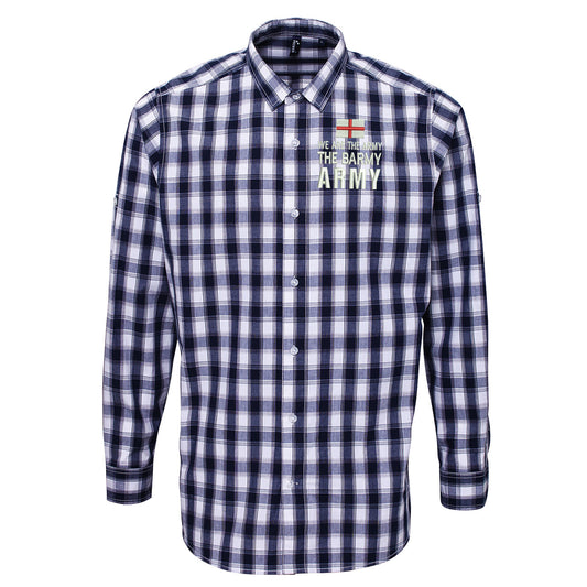 The Barmy Army Check Long Sleeve Shirt