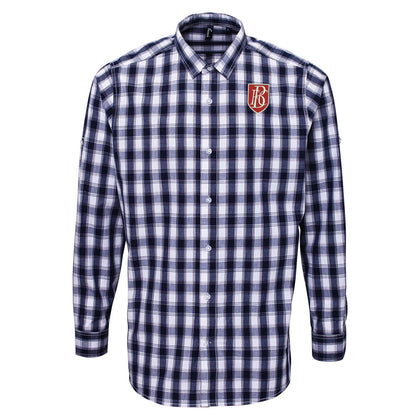 Blackpool 1908 Long Sleeve Check Shirt