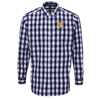 Scotland on Tour World Cup 2026 Check Long Sleeve Shirt