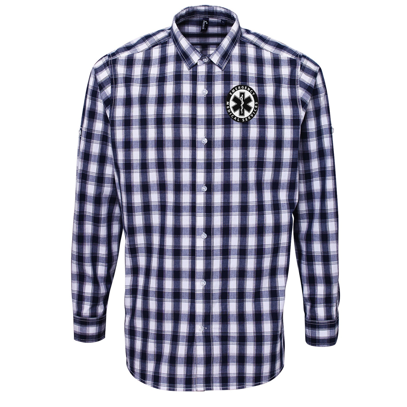 Emergency Medical Services Check Long Sleeve Shirt
