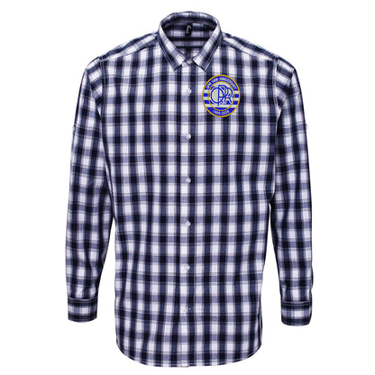 QPR Classic Football Check Long Sleeve Shirt