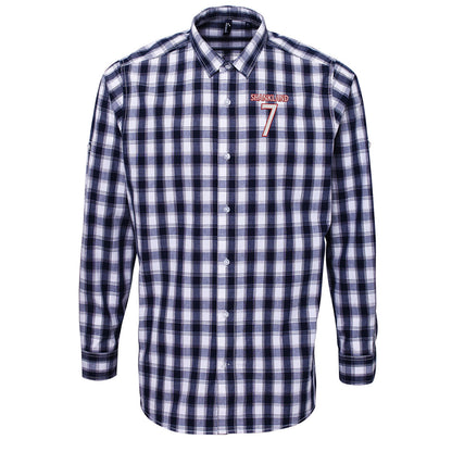 Lawrence Shankland Rangers Football Check Long Sleeve Shirt
