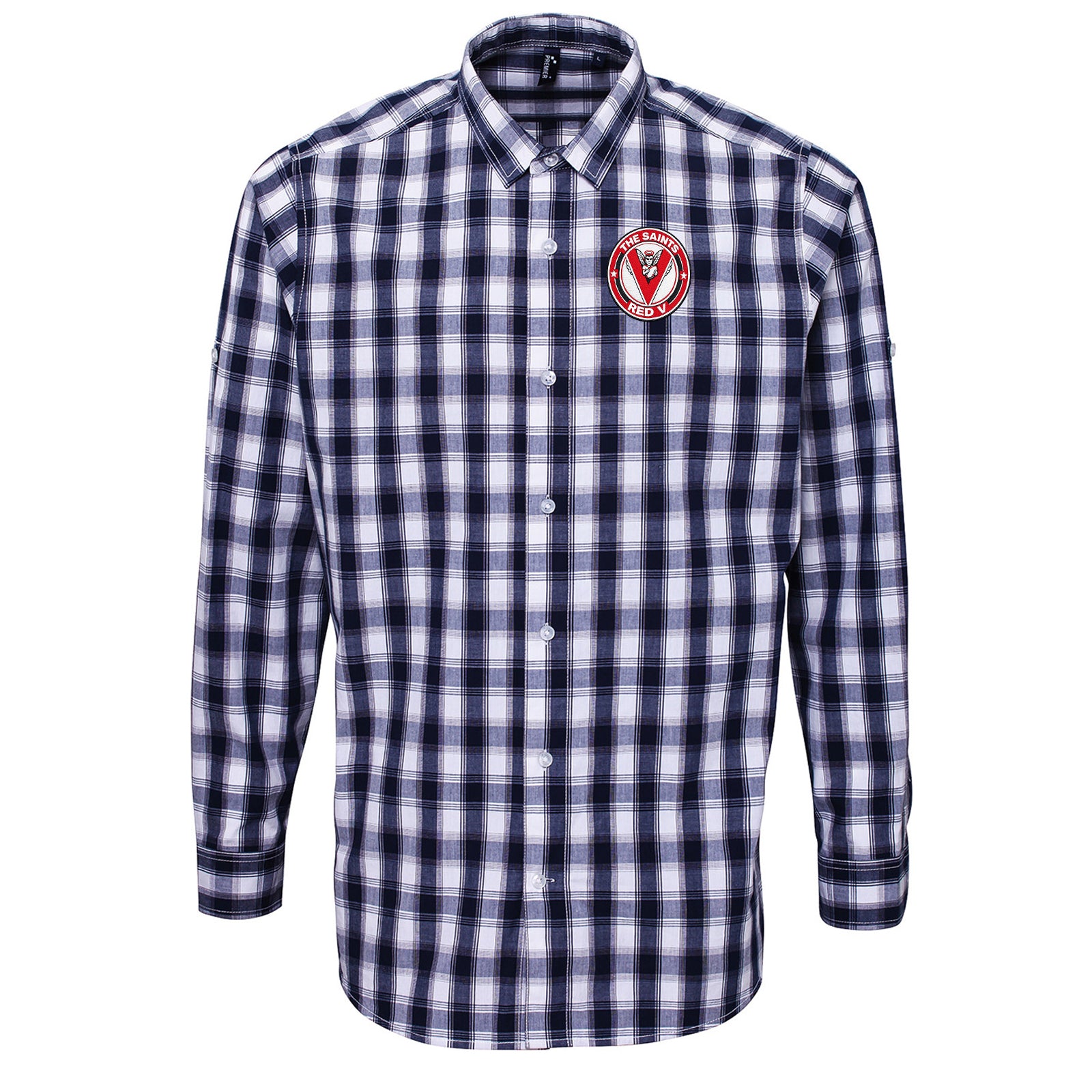 St Helens Rugby League Check Long Sleeve Shirt