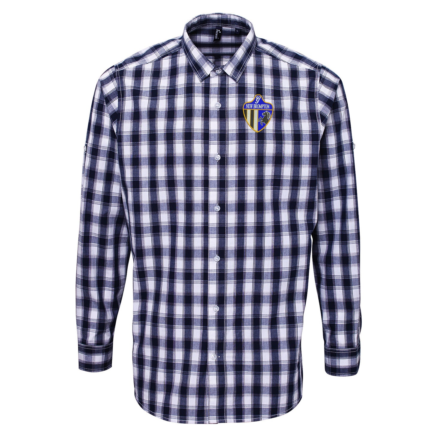 Retro New Brompton Check Long Sleeve Shirt