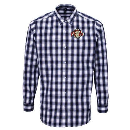 aSouthampton Football Check Long Sleeve Shirt