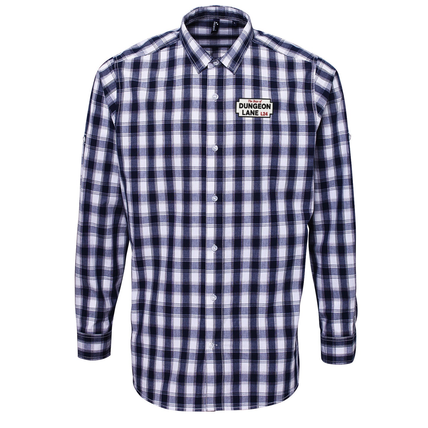 The Boys of Dungeon Lane Paul McCartney Album Check Long Sleeve Shirt