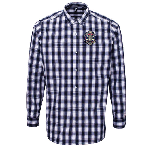 Scotland Calcutta Cup 2026 Check Long Sleeve Shirt