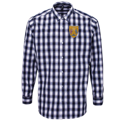 British Racing & Sports Car Club Check Long Sleeve Shirt 