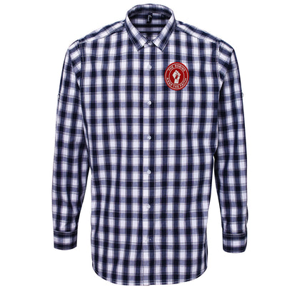 Bristol City The Robins Keep The Faith Check Long Sleeve Shirt 
