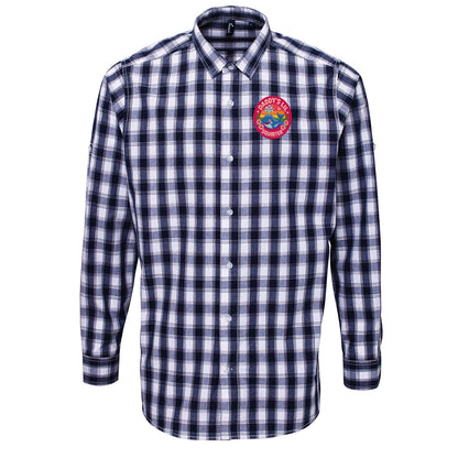 Daddy’s Lil Squirter Check Long Sleeve Shirt