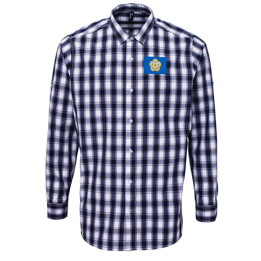 Flag of Yorkshire Check Long Sleeve Shirt