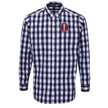Crystal Palace Conference League Winners 2026 Check Long Sleeve Shirt