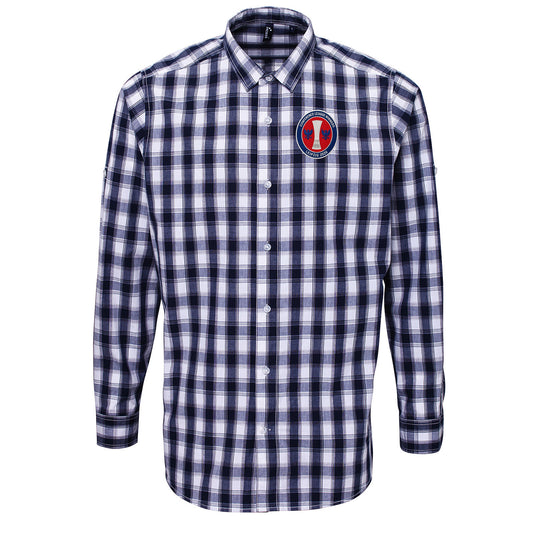 Crystal Palace Conference League Winners 2026 Check Long Sleeve Shirt
