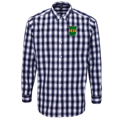 Classic Brazil Football Check Long Sleeve Shirt 