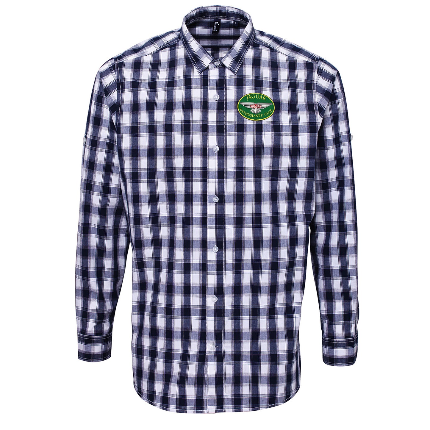 Jaguar Enthusiasts Club Check Long Sleeve Shirt