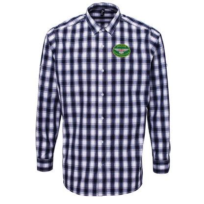 Jaguar Enthusiasts Club Check Long Sleeve Shirt