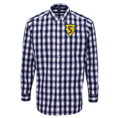 Superman Check Long Sleeve Shirt