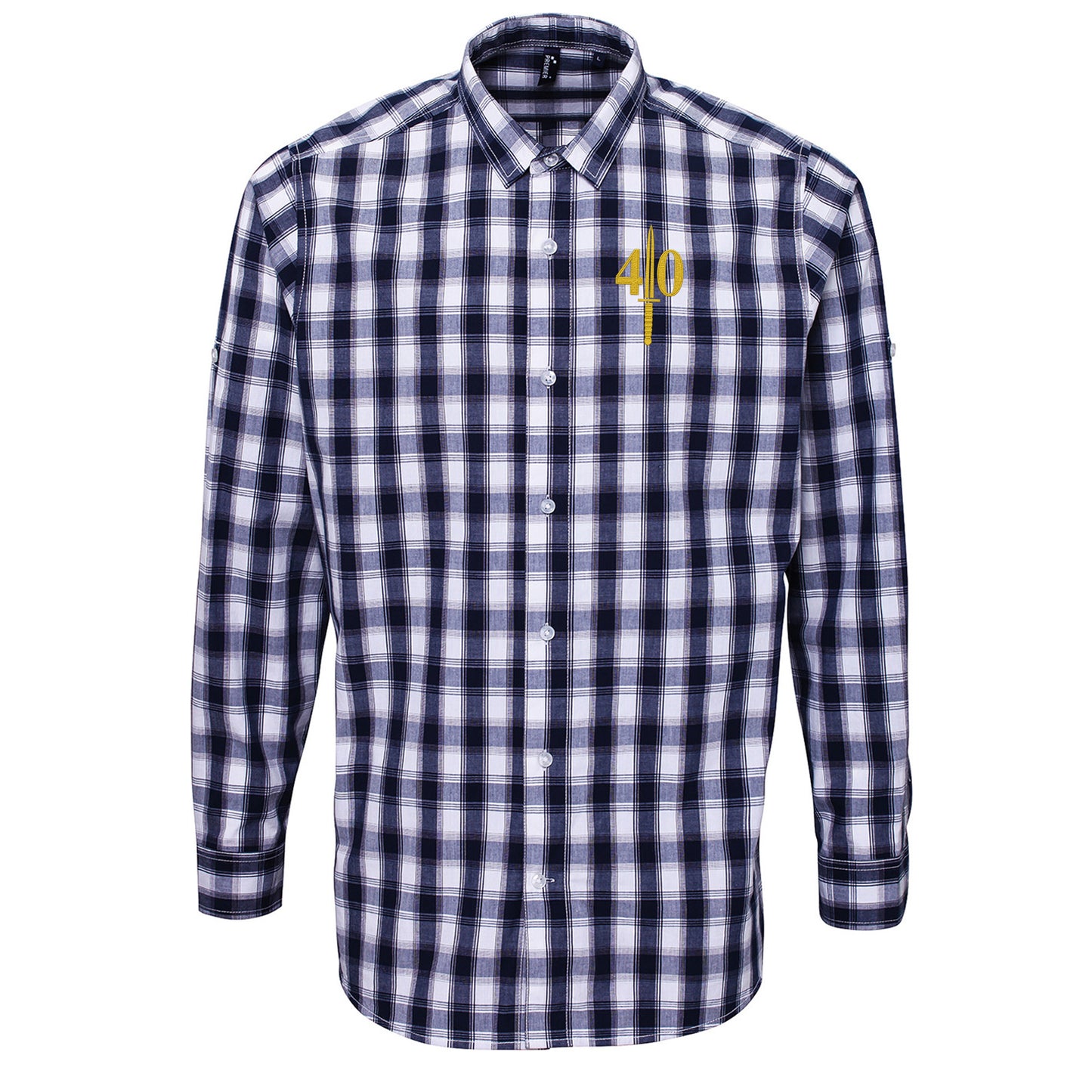 40 Commando Check Long Sleeve Shirt