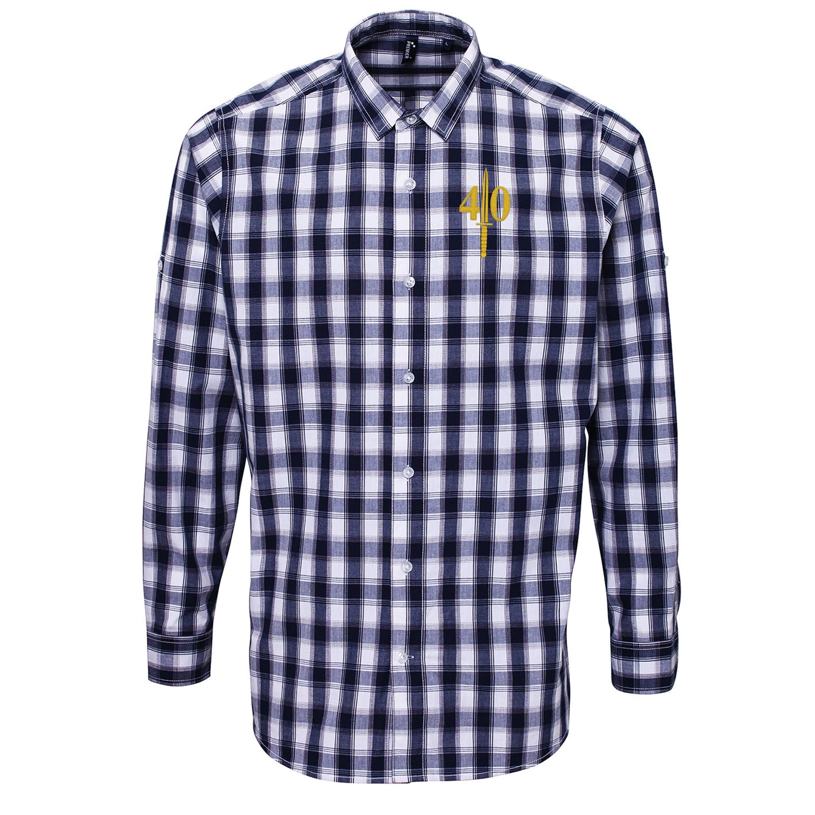 40 Commando Check Long Sleeve Shirt