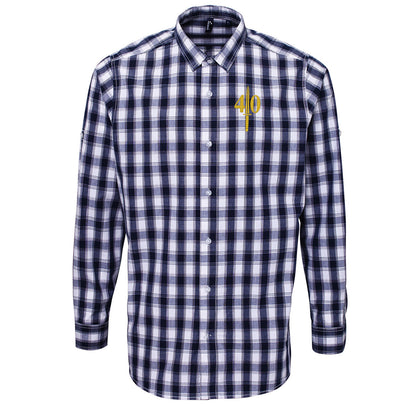 40 Commando Check Long Sleeve Shirt