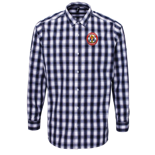 South Korea World Cup 2026 Check Long Sleeve Shirt