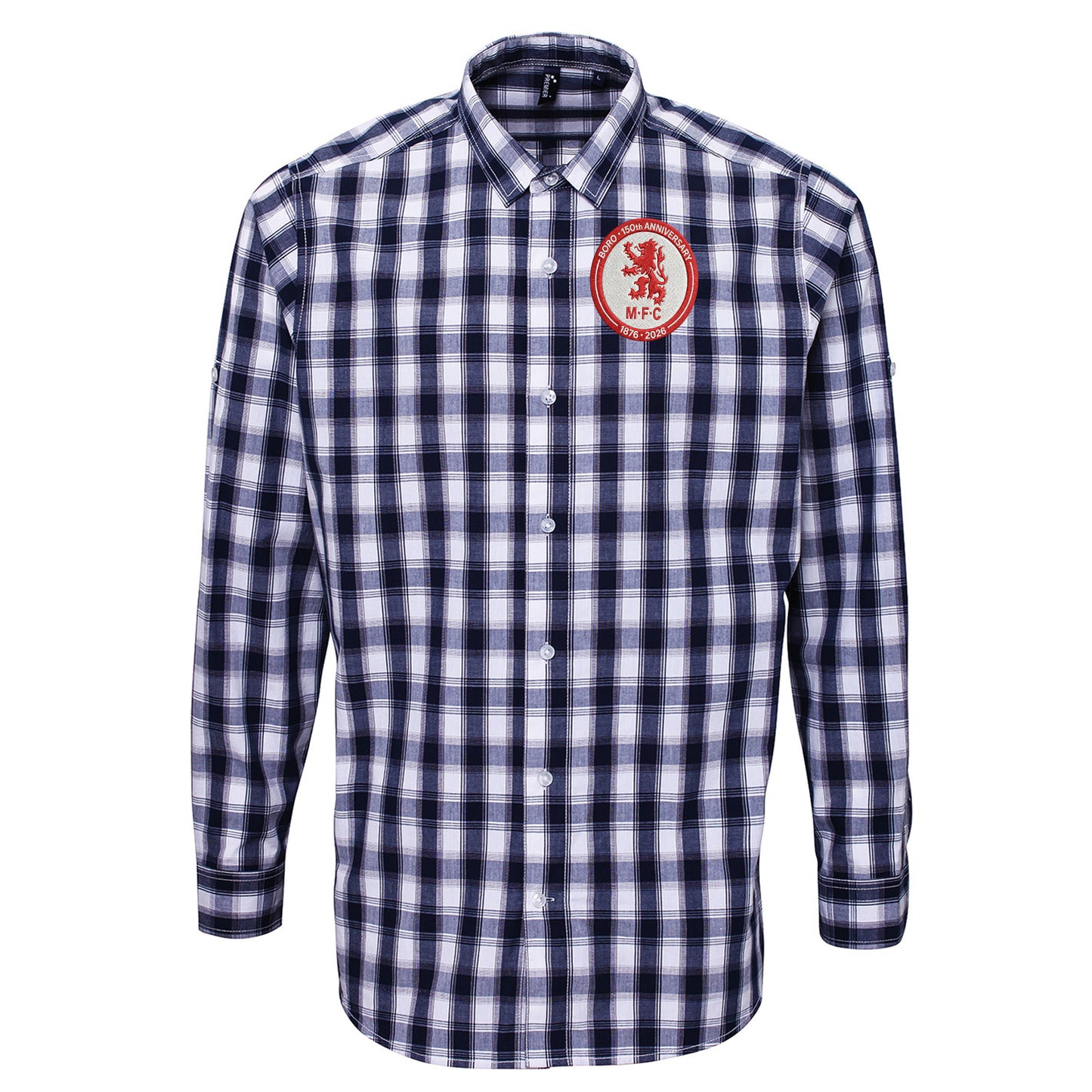 Middlesbrough 150th Anniversary Check Long Sleeve Shirt